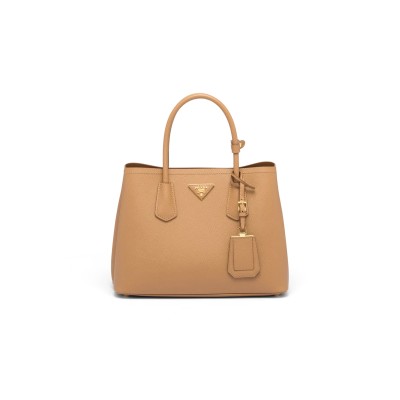 PRADA MEDIUM PRADA DOUBLE SAFFIANO LEATHER BAG 1BG887 (33*25*14.5cm)